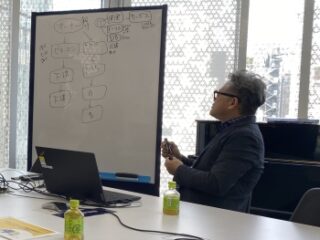 会社説明会の様子