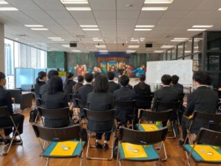 会社説明会の様子