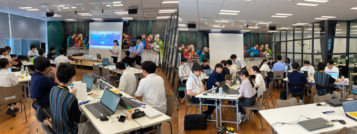 2024年9月4日メディアファイブ株式会社で開催された1day仕事体験の様子(福岡オフィス)