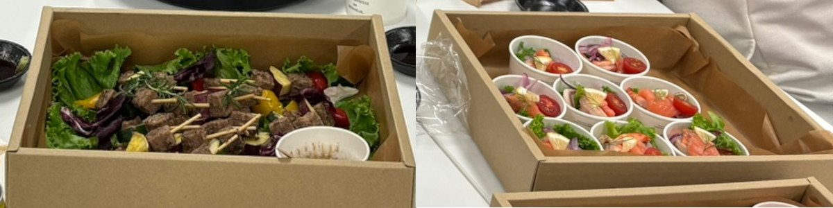 メディアファイブ株式会社-懇親会-料理(2024年9月6日)