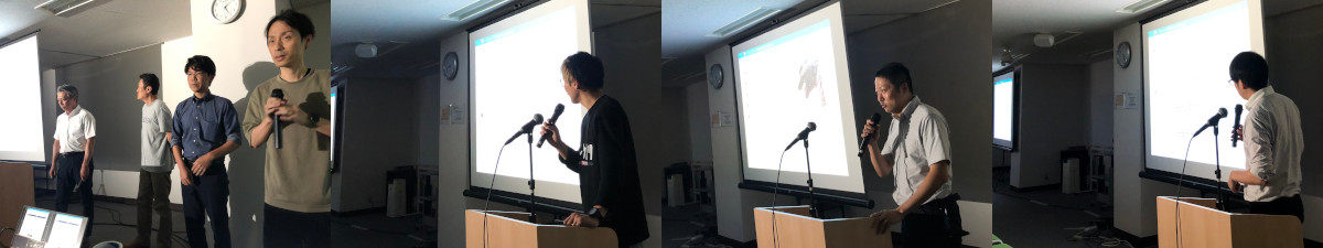 メディアファイブ株式会社-全体会議-各部署発表の様子(2024年9月6日)