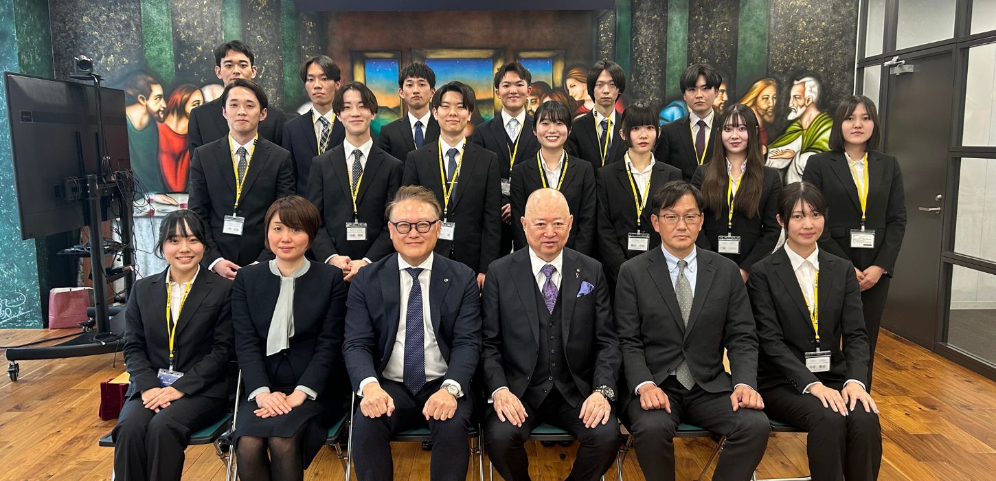 【2025年度】新卒学生の入社式を行いました【福岡オフィス】