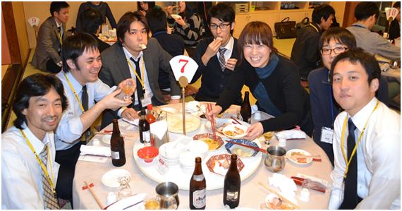 歓談の様子