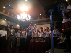 カラオケの様子