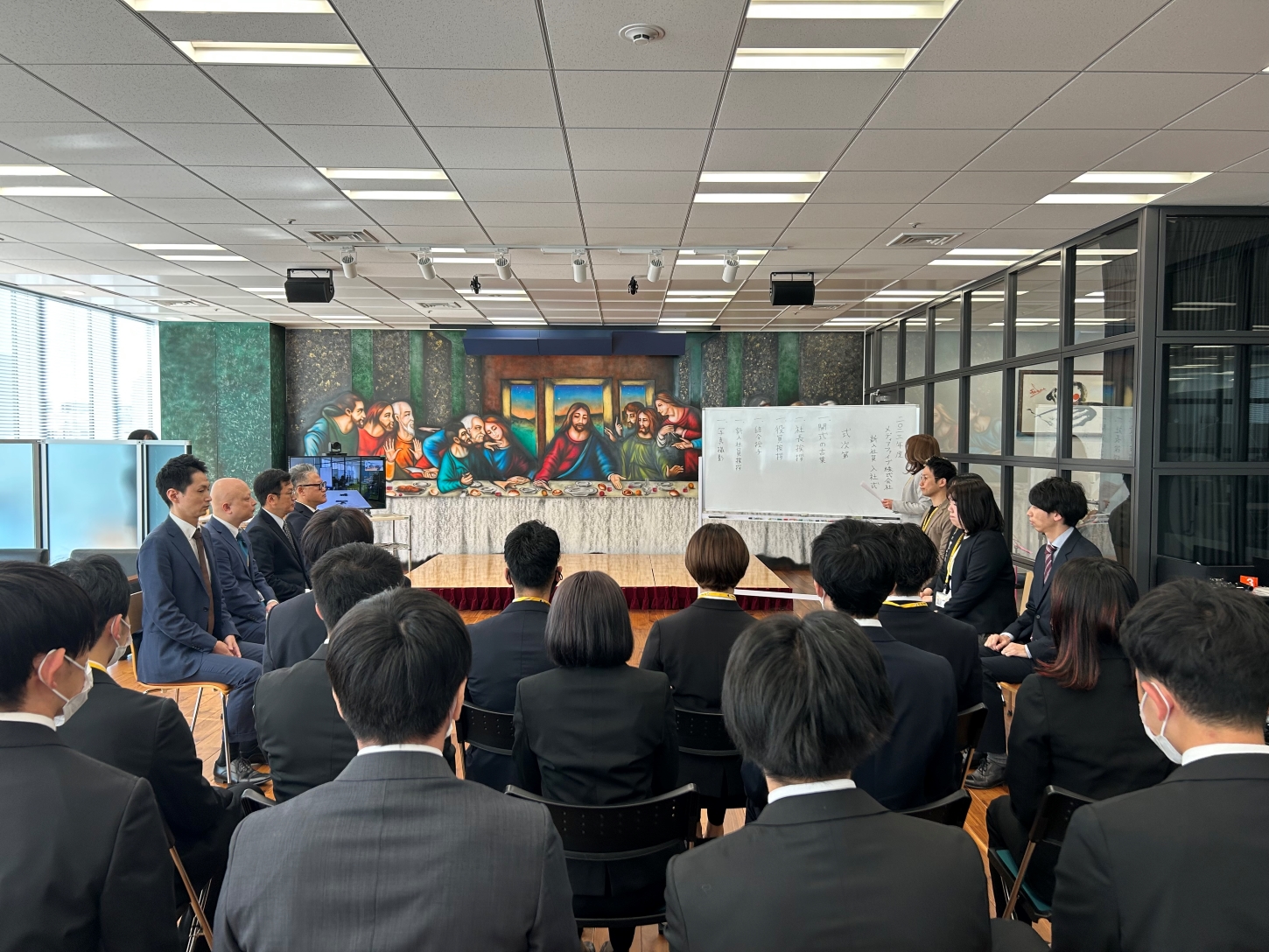 【23年度】新卒入社式を行いました【福岡オフィス】