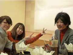 歓談の様子