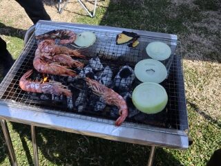 海鮮と野菜のBBQ